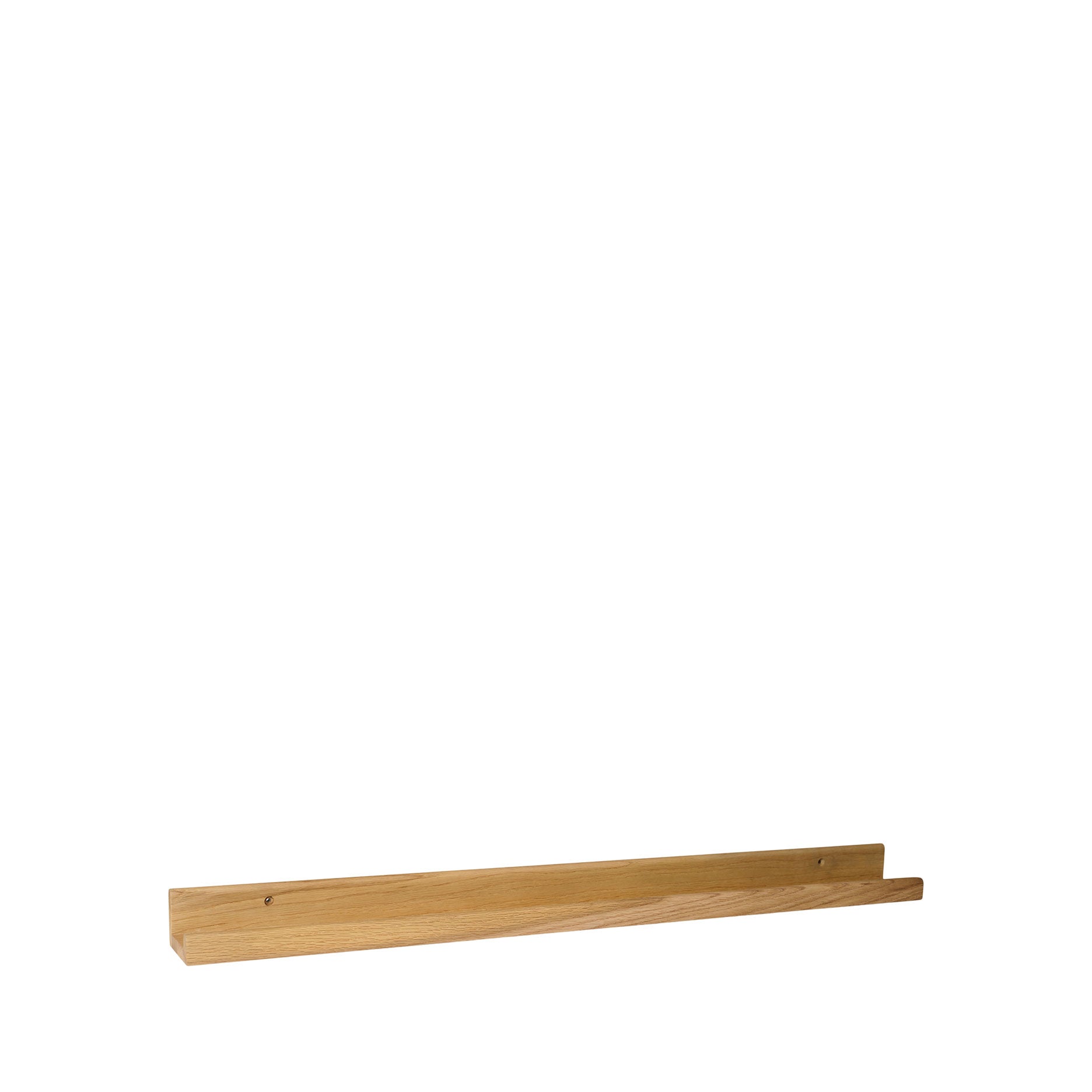 Wood II gallerihylde FSC certificeret egetræ, L90 cm